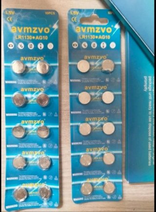 40 Batterie a Bottone LR1130 AG10 1,5 V