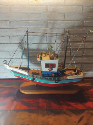 Maqueta de Barco Pesquero