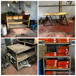 Pack de Muebles y Estanterías para Taller
