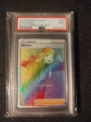 Carta Pokémon Worker Hyper PSA 9