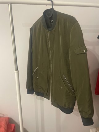 Chaqueta Bomber Zara Verde