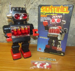 ANTIUGO ROBOT SENTINEL DI KAMCO. NUOVO FUNZIONANTE.