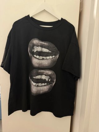 Camiseta Negra Oversize 2XL