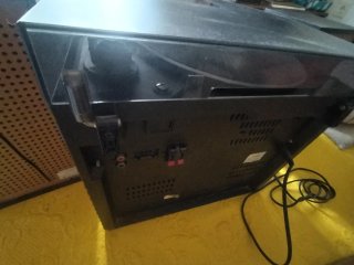 Equipo de música con tocadiscos