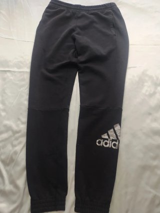 Pantalón de Chándal Adidas Negro (Logotipo Grande