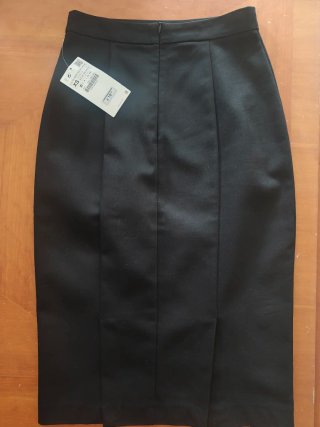 Falda Negra Zara Talla XS