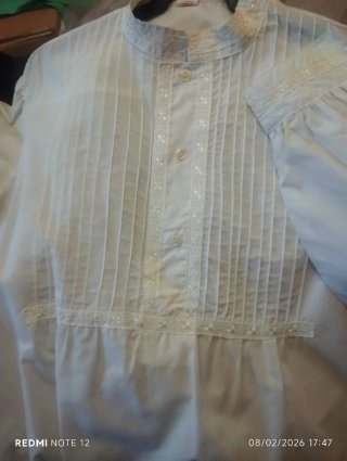 Camisola de fallero blanca