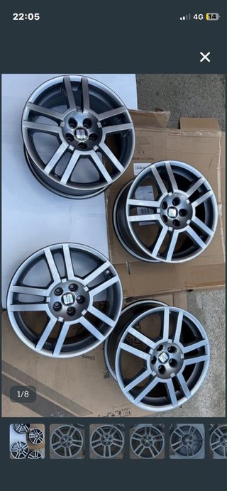 Llantas de cupra en 17 5x100