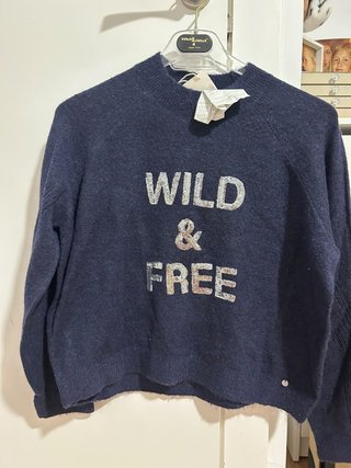 Jersey Azul con Texto