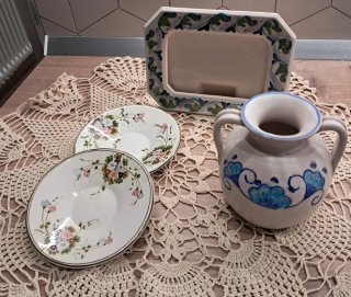 Lotto Ceramica Artigianale Vintage