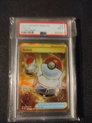 Carta Pokémon Switch PSA 8