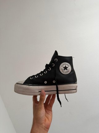 Zapatillas Converse de Cuero Negras