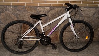 Bicicleta Infantil 26 Pulgadas Blanca