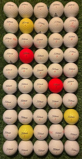 !OFERTA! 50 Pelotas de Golf Titleist Tru Feel