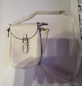 Bolso bandolera blanco