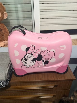 Maleta Infantil Samsonite Minnie Rosa