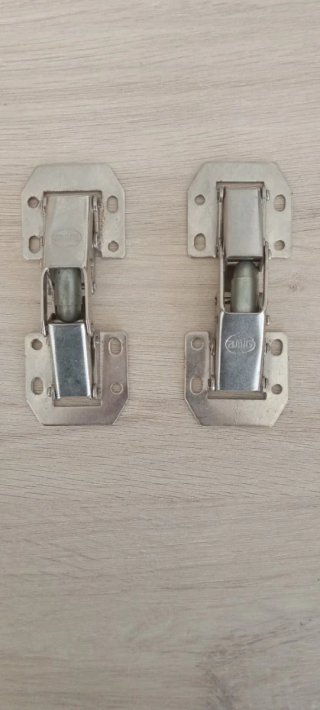 2 Bisagras Metálicas