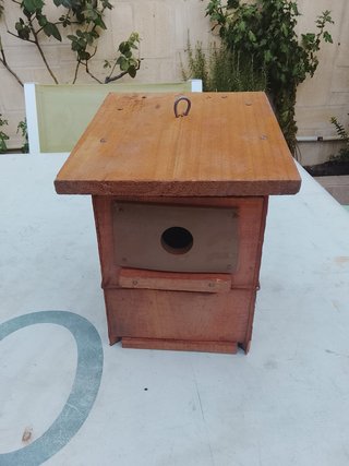 Caja Nido de Madera para Pájaros