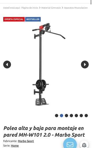 Polea Pared Marbo Sport MH-W101 2.0