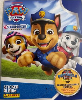 Álbum de Cromos Patrulla Canina Panini