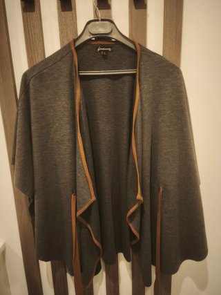 Cárdigan Stradivarius Gris Talla S