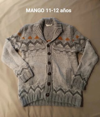 11-12 años MANGO Chaqueta de Punto