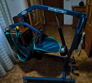 Grúa para mover enfermos