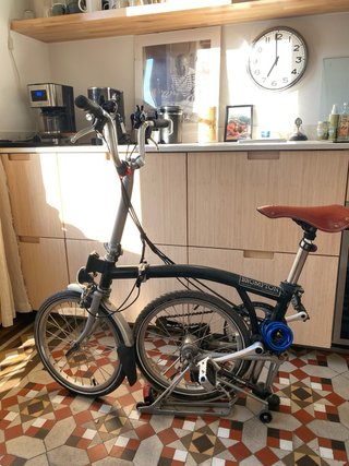 Bicicleta Plegable Brompton Vintage