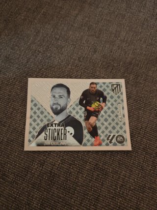 Cromo Extra Sticker Plata Jan Oblak 2026