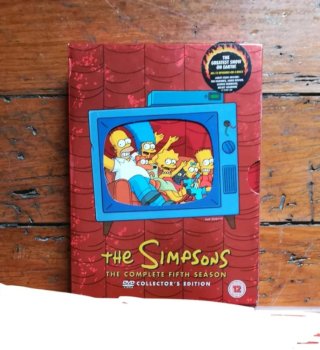 DVD Los Simpson: Quinta Temporada Completa
