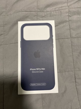 Funda Silicona iPhone 18 Pro Max Azul