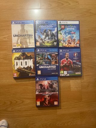Lote 7 Videojuegos PS4 (PlayStation 4)