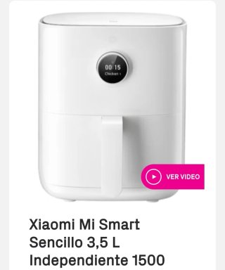 Freidora de Aire Xiaomi Mi Smart 3,5L