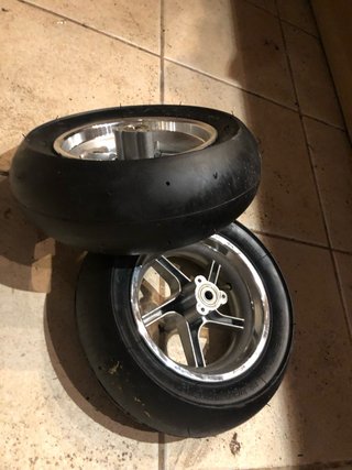 Juego de 2 Ruedas para Minimoto 6,5
