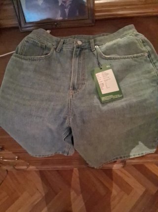 Pantalones cortos vaqueros Bershka