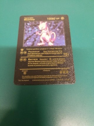 Cromo Pokémon Mewtwo