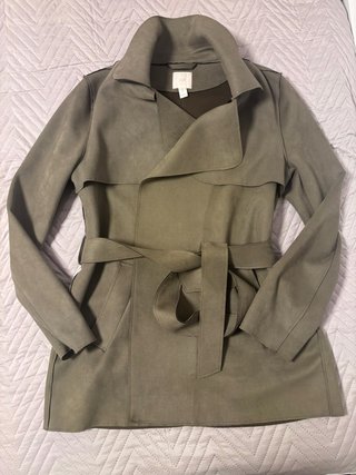 Gabardina H&M Caqui