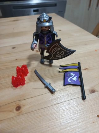 Figura Playmobil Samurai con Accesorios
