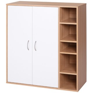 Armario auxiliar de aglomerado con 2 puertas 91 cm