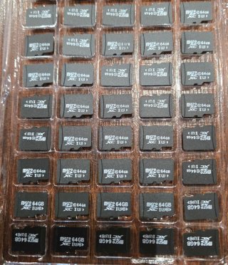 Set di 20 schede Micro SD 64GB 64 GB