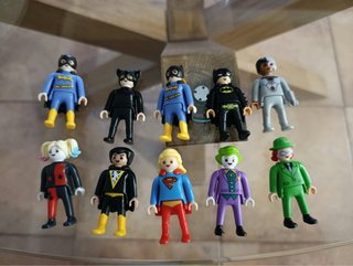 Set de 9 Figuras Playmobil DC Superhéroes