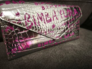 Cartera Bimba y Lola Plateada y Rosa