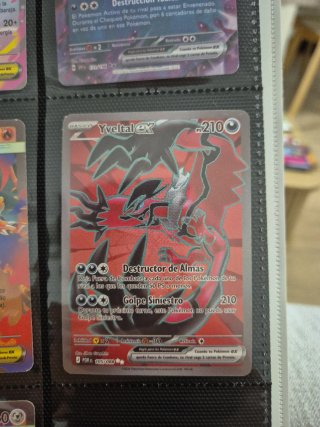 Carta Pokémon Yveltal EX 105/108