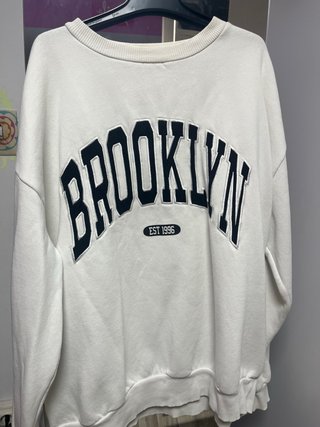 Sudadera Blanca Brooklyn