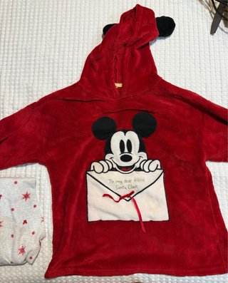 Pijama de Mickey Mouse con capucha