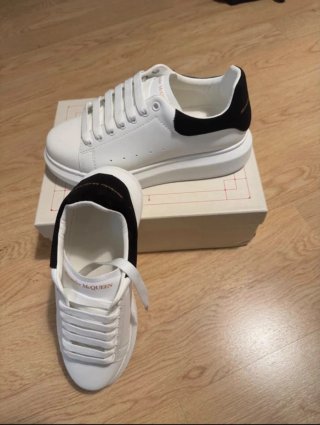 Zapatillas Alexander McQueen Blanco y Negro