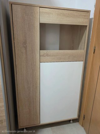 2 Armarios Vitrina de Madera