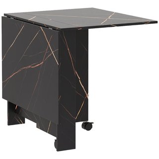 Mesa de comedor plegable de aglomerado, 6 personas