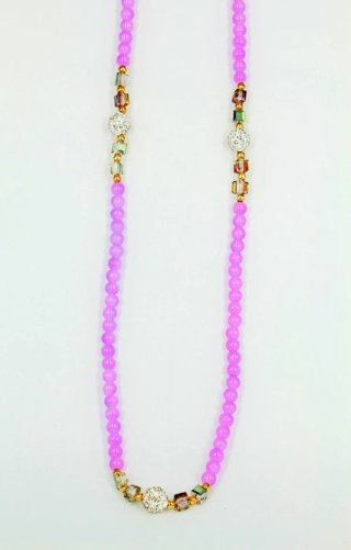 Collar transformable en pulsera multicolor elige