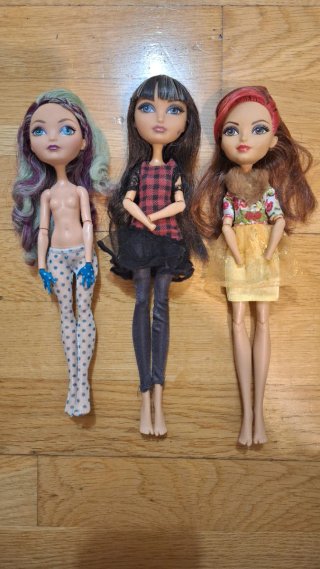 Lote 3 Muñecas Ever After High